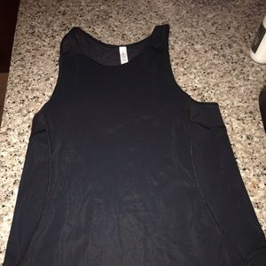 Black Lululemon tank top